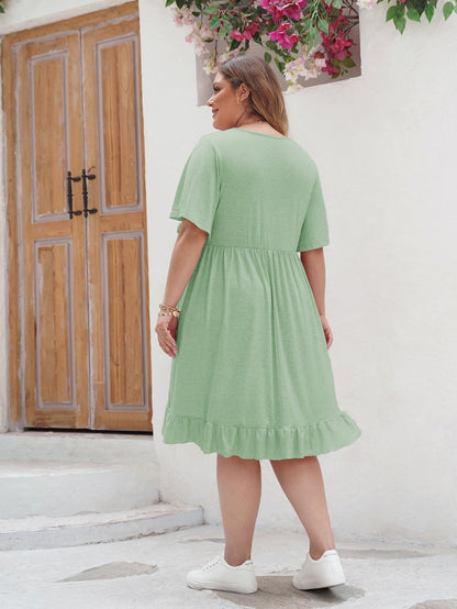Oswald | Playful summer dress with lace details