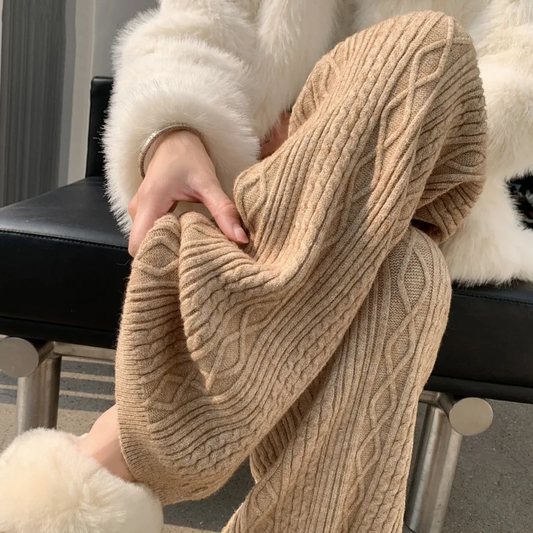 Atasha™ - Cashmere Knit Sweatpants [Last Day Discount]