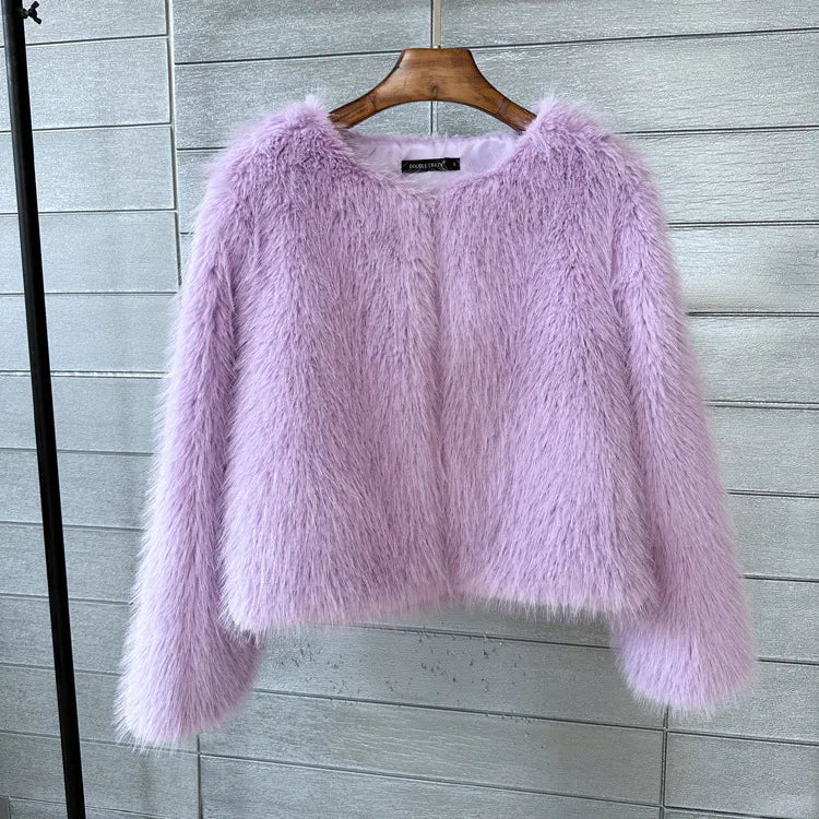 Selma™ - Plush fur coat [Last day discount]