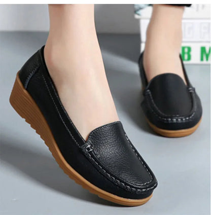 Gisela™ - women's leather loafers