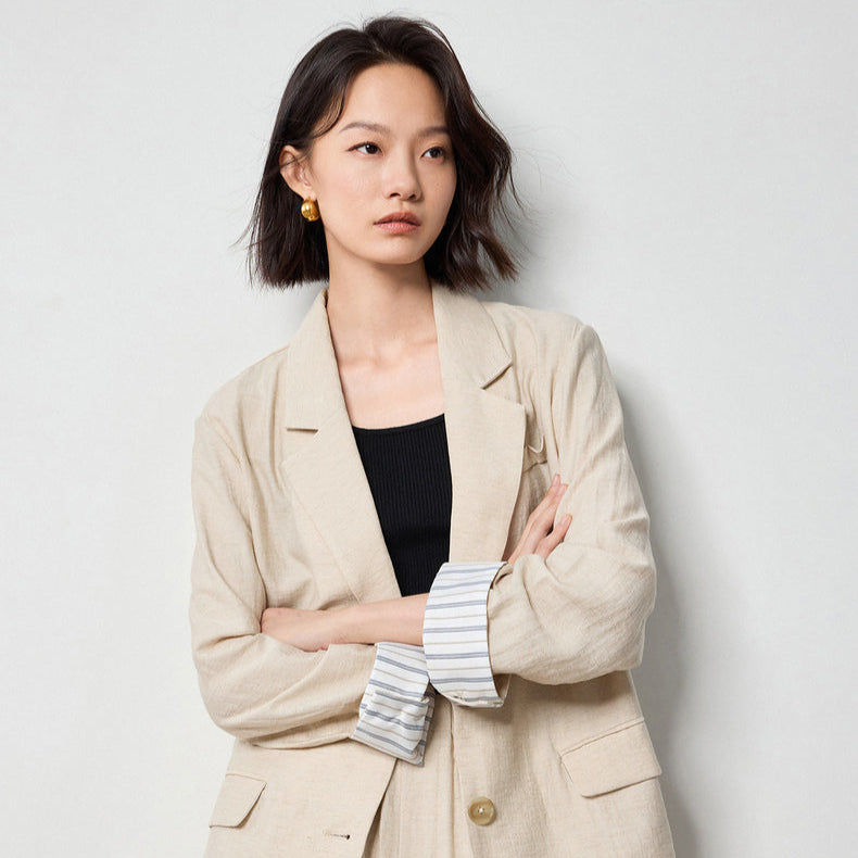 Frieda | Linen blazer