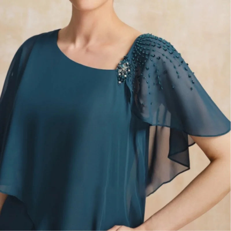 Elaina™ - Chiffon Maxi Dress