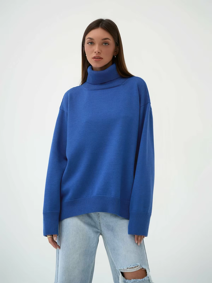 Adler™ – Cozy oversized turtleneck sweater