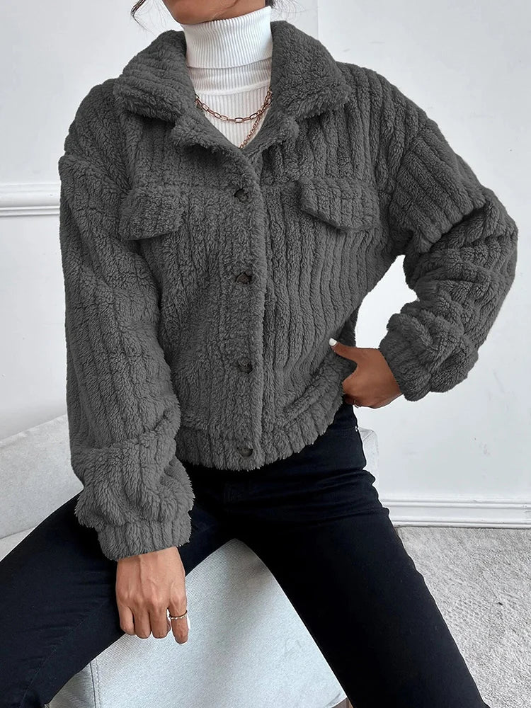 Kesha™ - Faux Fur Casual Jacket [Last Day Discount]