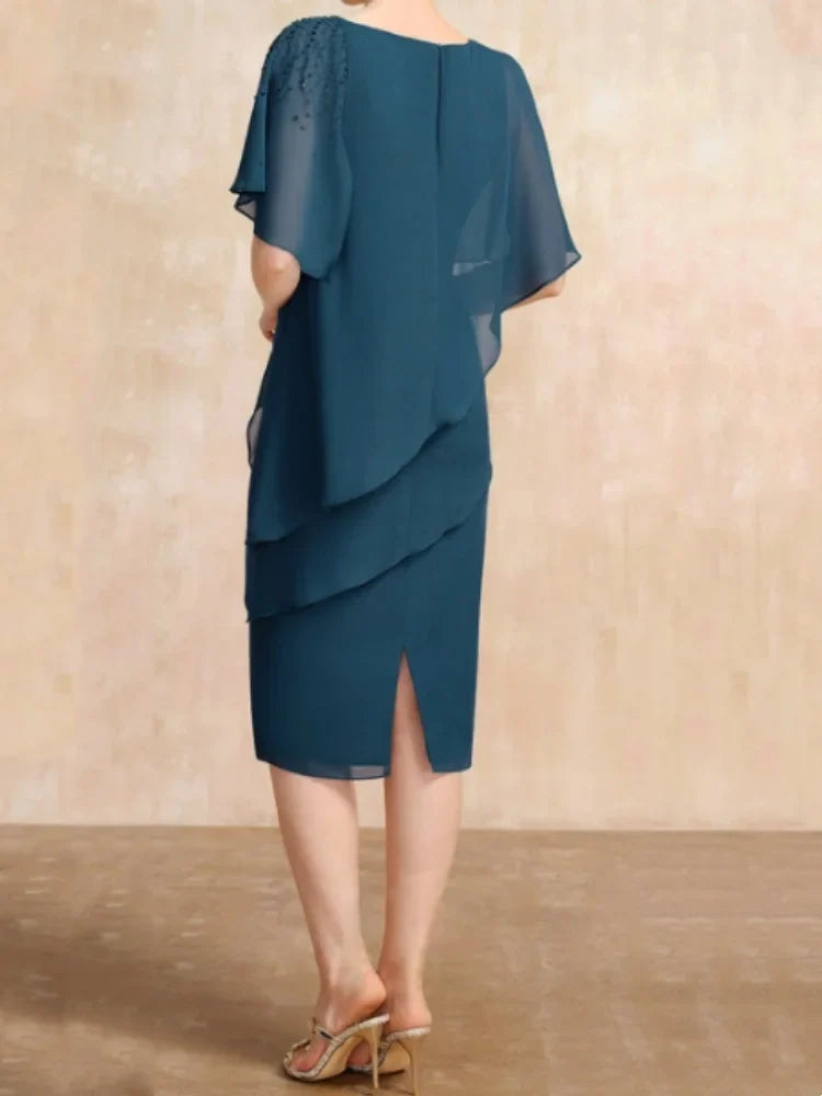 Elaina™ - Chiffon Maxi Dress