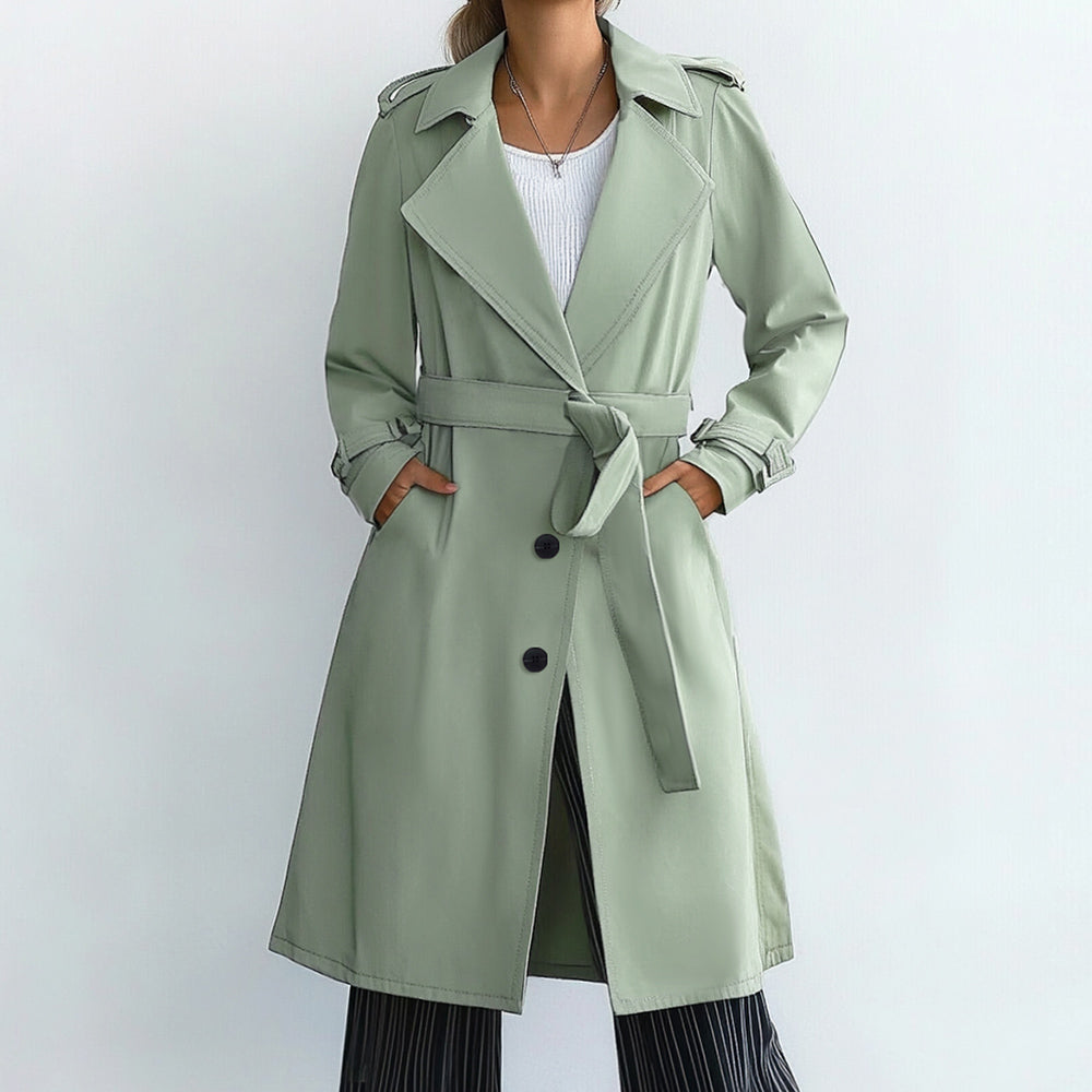 Zeke | Classic trench coat with belt