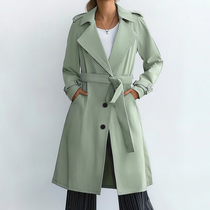 Zeke | Classic trench coat with belt