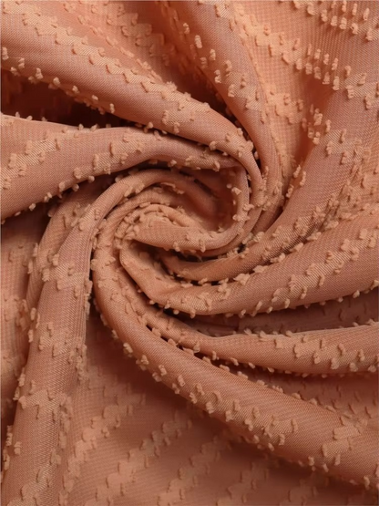 Oswald | Feminine dress with lace and waist bow