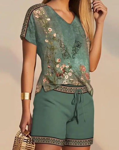 Clara™ - Two-piece summer shorts set