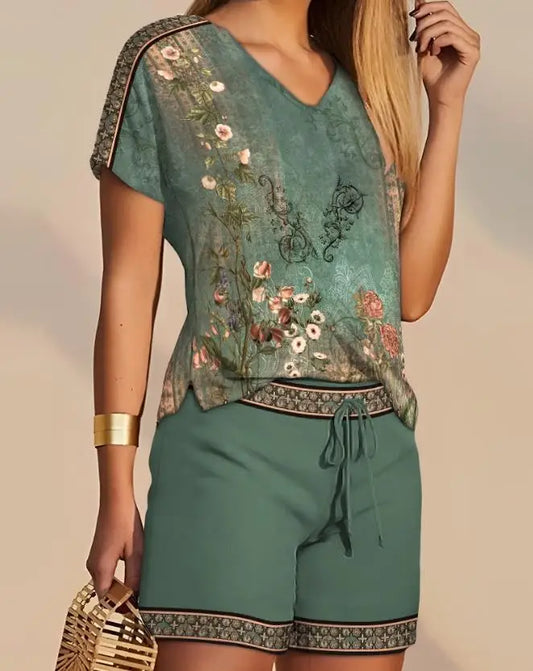 Clara™ - Two-piece summer shorts set