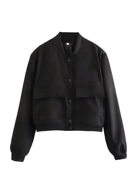 Gisela™ - Casual women's pocket jacket