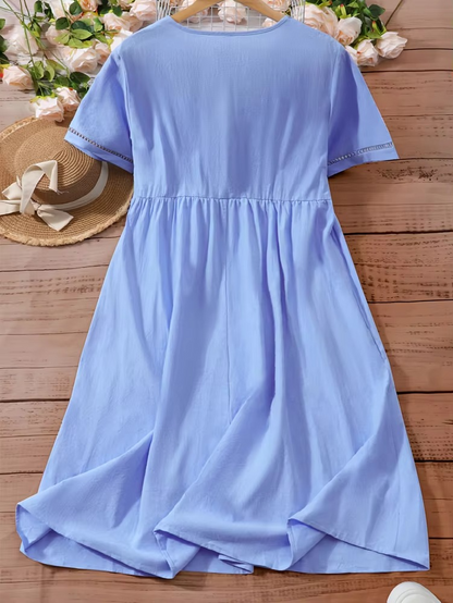 Oswald | Airy summer dress with V-neck