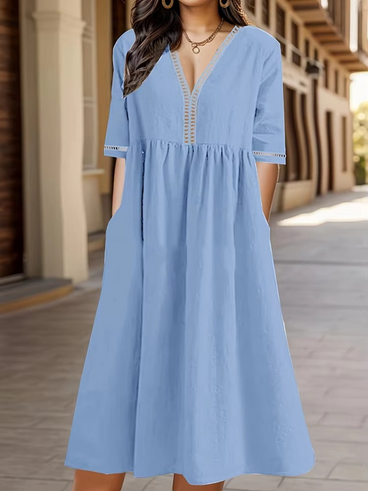 Oswald | Airy summer dress with V-neck
