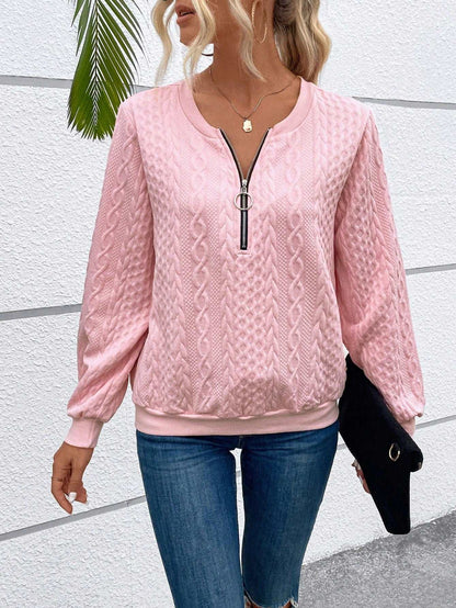 Nadia™ - Zip-up sweater