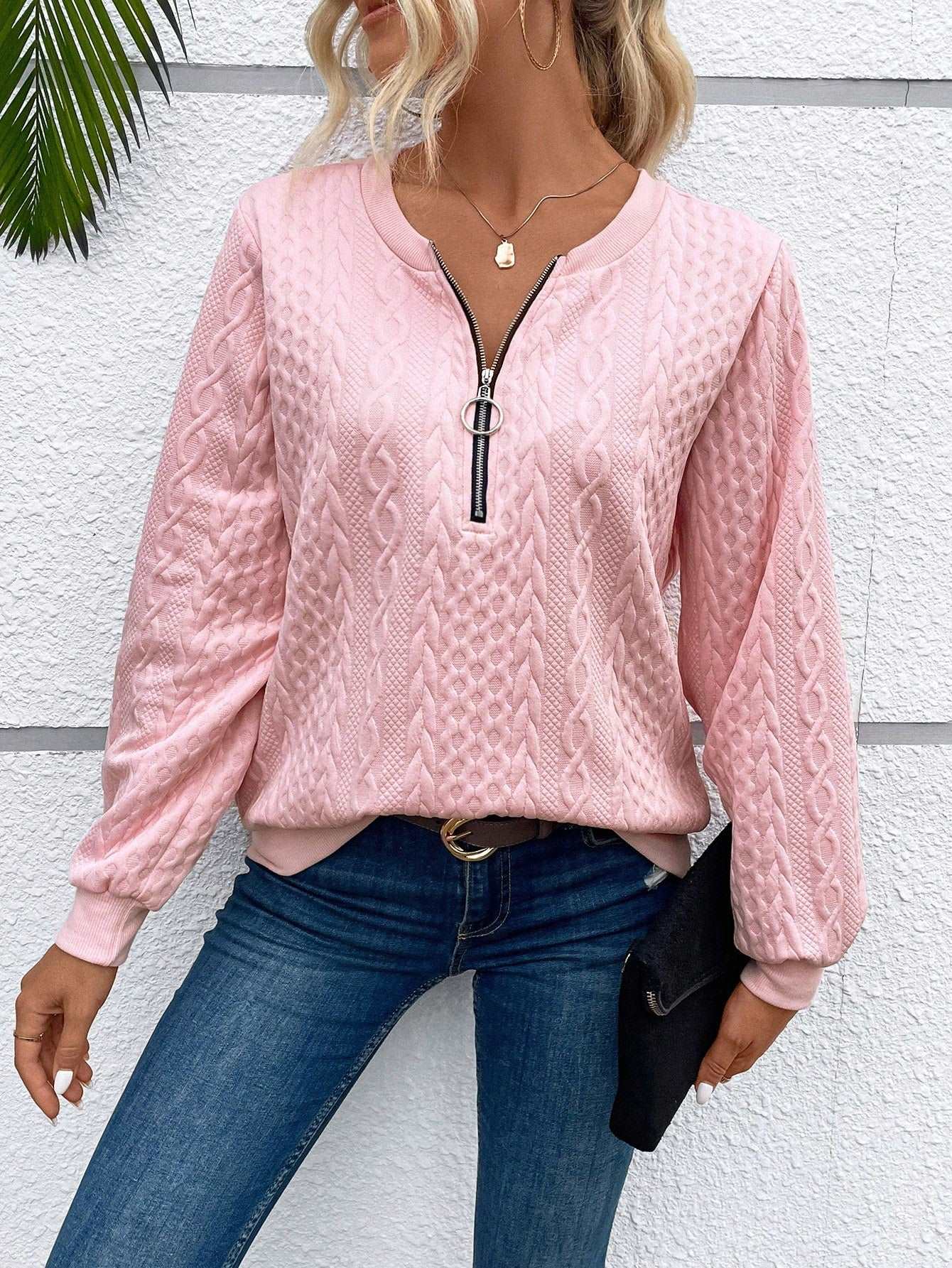 Nadia™ - Zip-up sweater