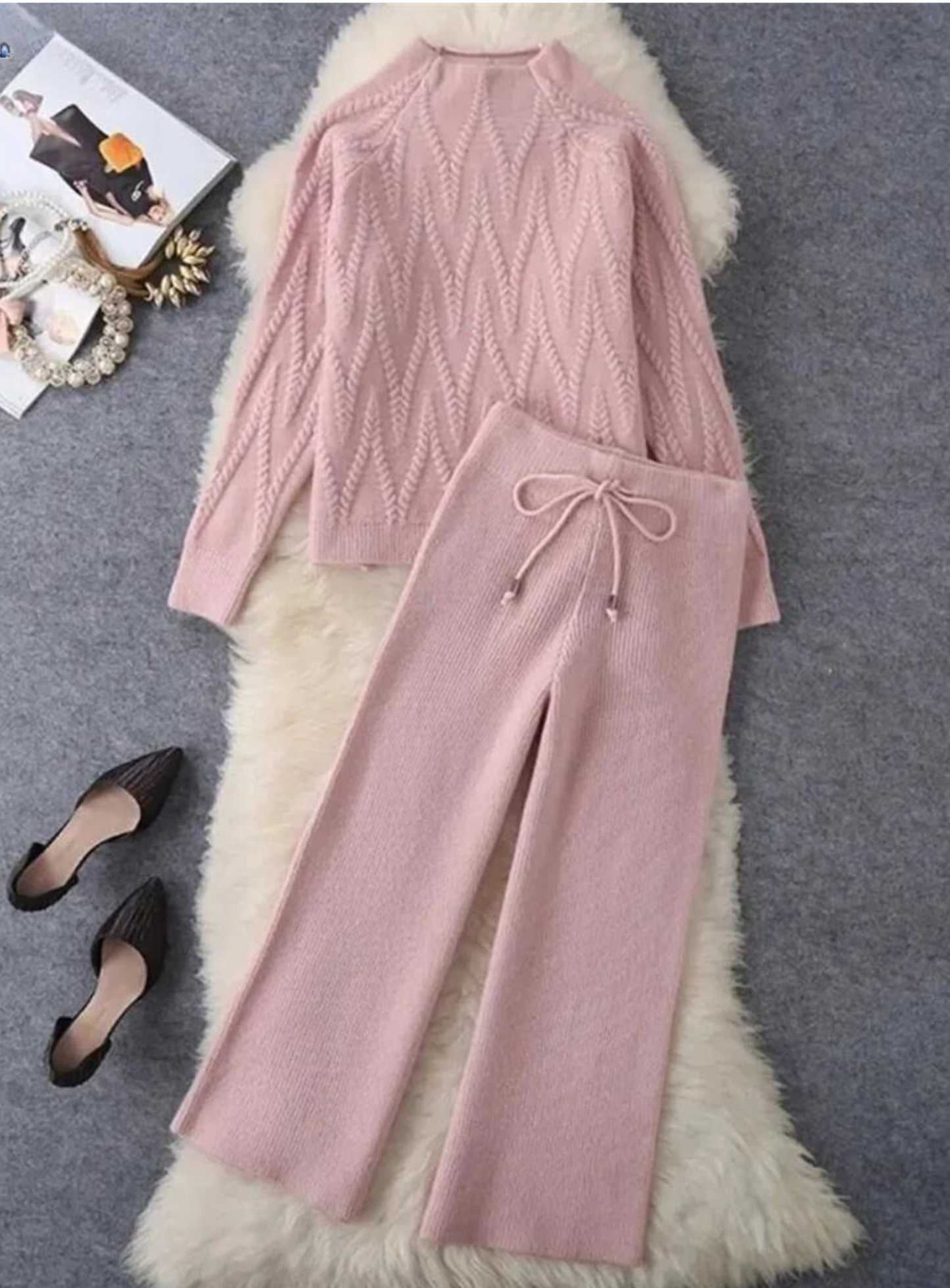 Rosie™ - High-quality knitted 2-piece sets 