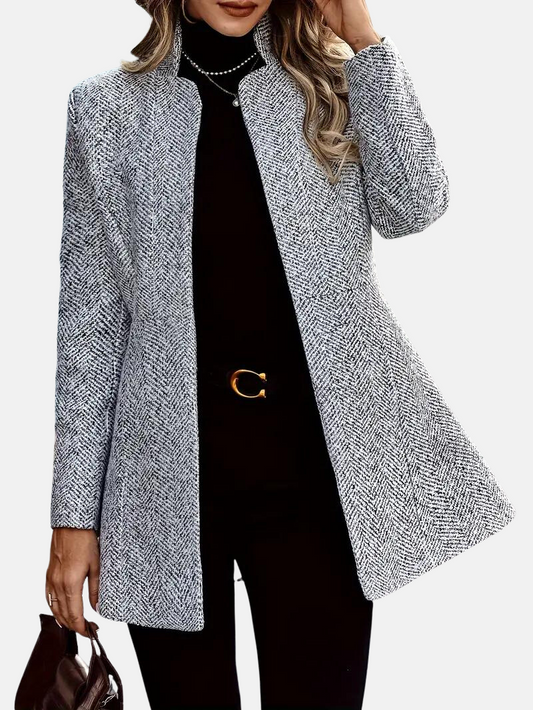 Anna™ - Stylish women's tweed-look coat [Last day discount]