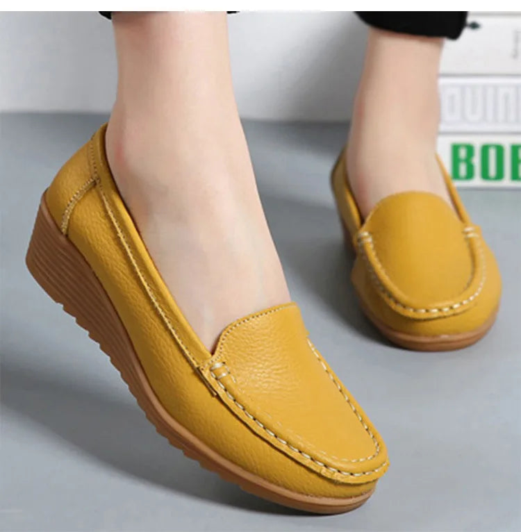 Gisela™ - women's leather loafers