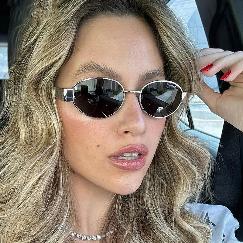 Lena™ - Fashionable Oval Sunglasses UV400