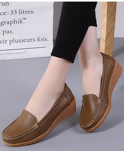 Gisela™ - women's leather loafers