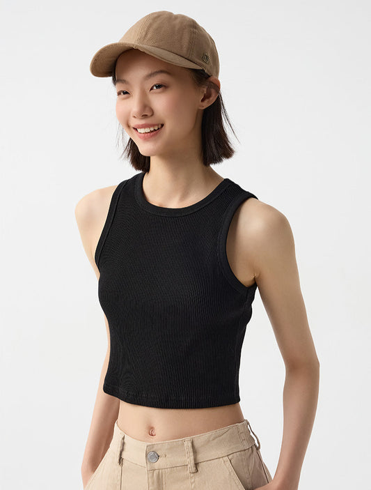 Frieda | Minimalist round neck top