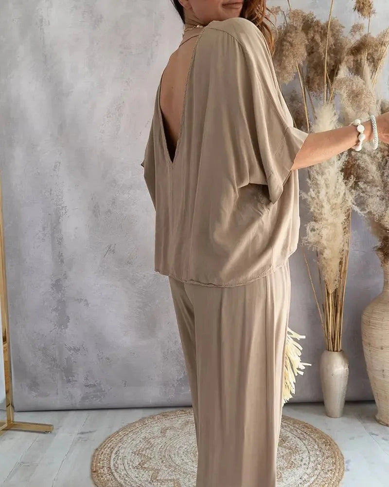 Elaina™ - Two-piece summer set in a loose fit