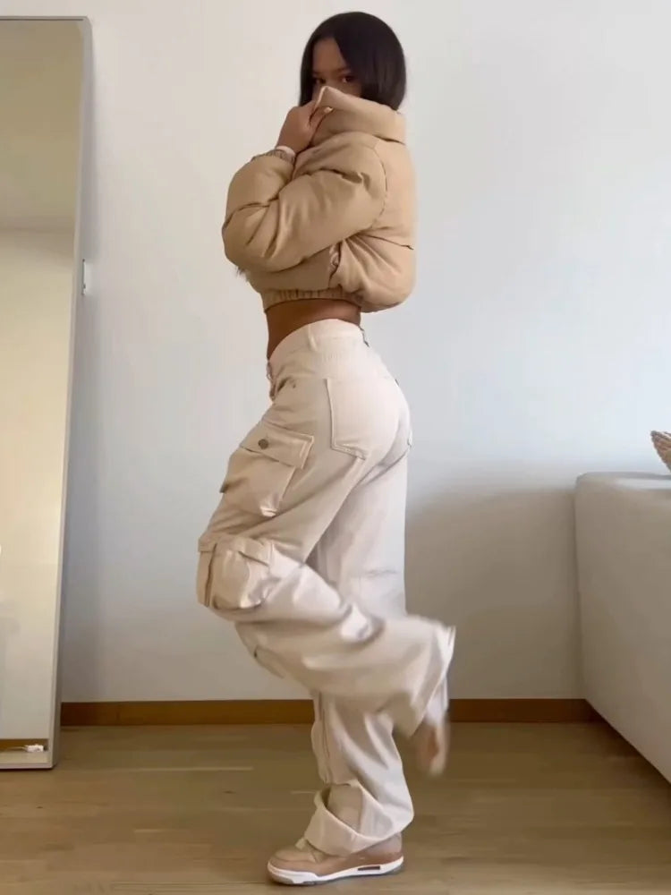 Anika™ - High-waisted cargo pants