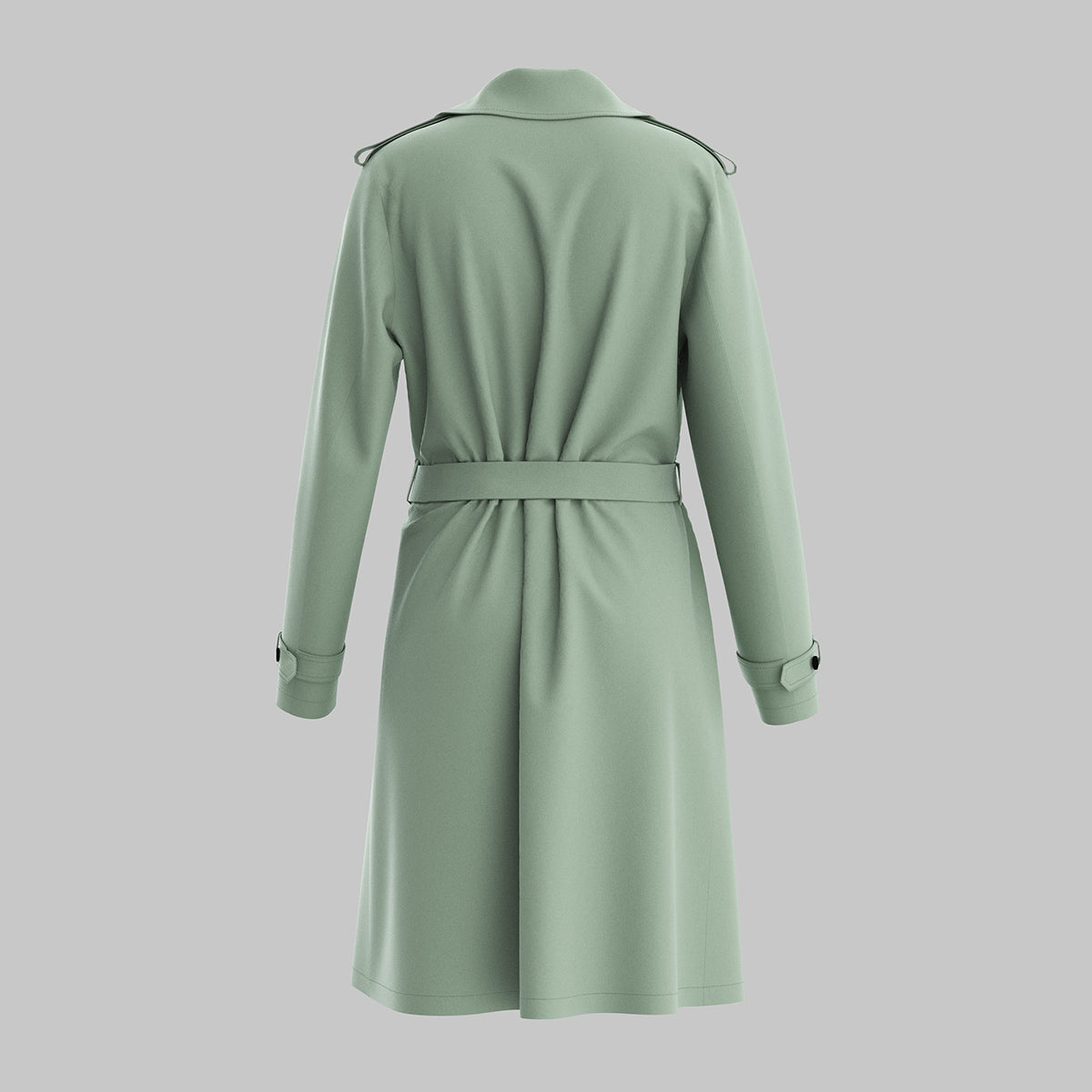 Zeke | Classic trench coat with belt