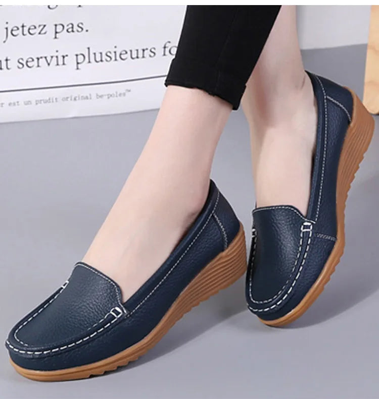 Gisela™ - women's leather loafers