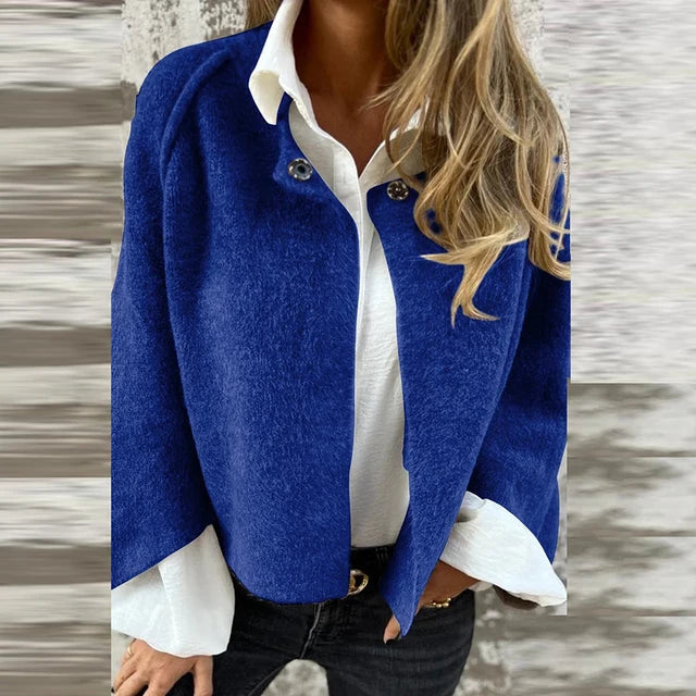Judy™ – Stylish short jacket with buttons 