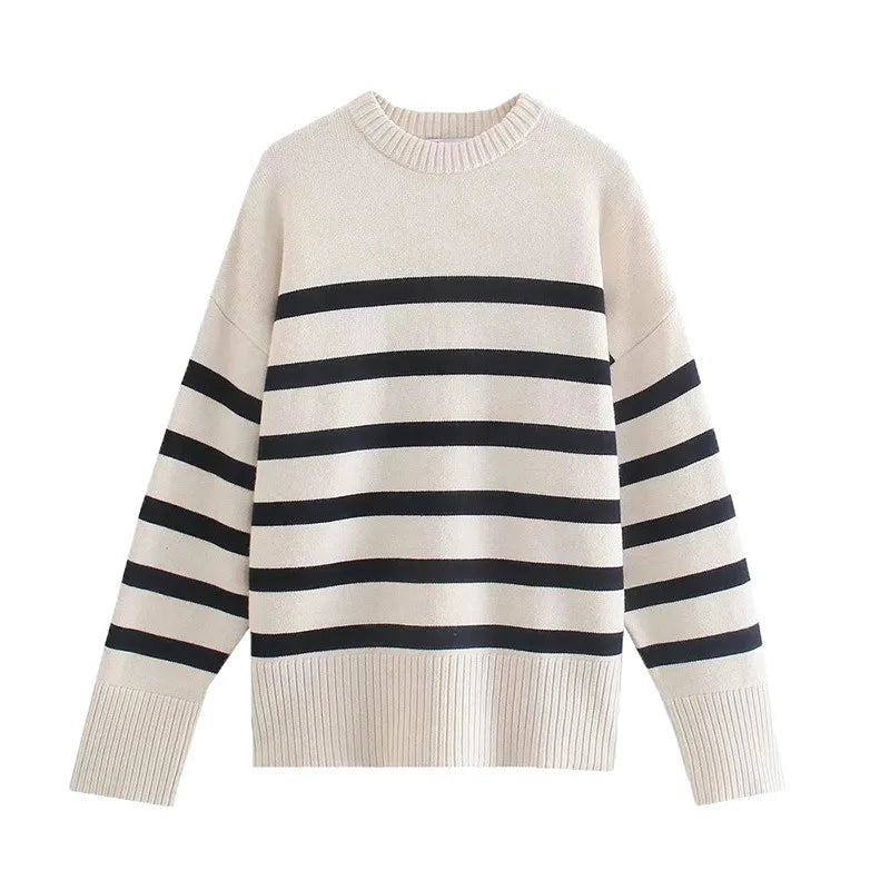Quenny™ - Striped Pullover Sweater