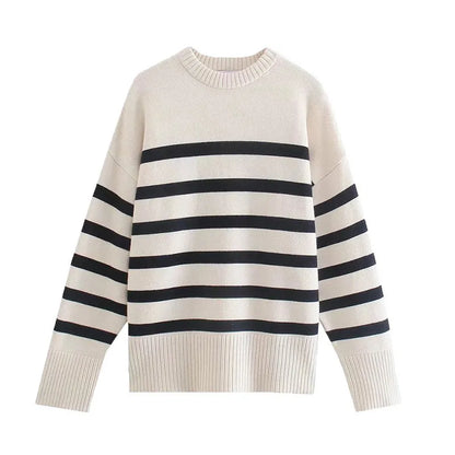 Quenny™ - Striped Pullover Sweater