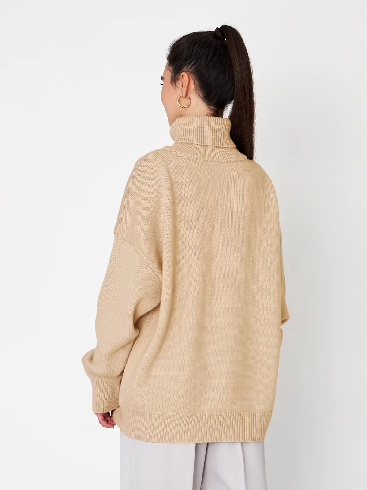 Adler™ – Cozy oversized turtleneck sweater