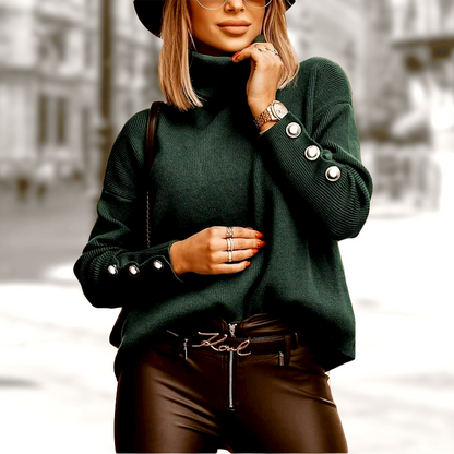 Novah™ - Women's Turtleneck Sweater