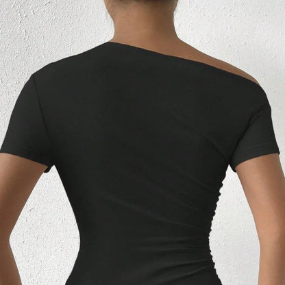 Lavelle™ - One-Shoulder T-Shirt