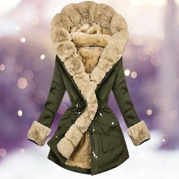 Clare™ - Warm fashion jacket with cozy plush lining