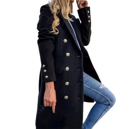 Henrike™ - Modern double-breasted coat