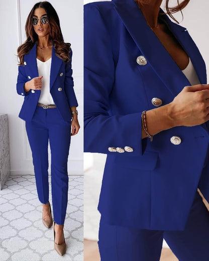 Vivian | Elegant Women's Pantsuit with Jacket & Trousers | Two-piece Suit for office, special occasions & everyday wear