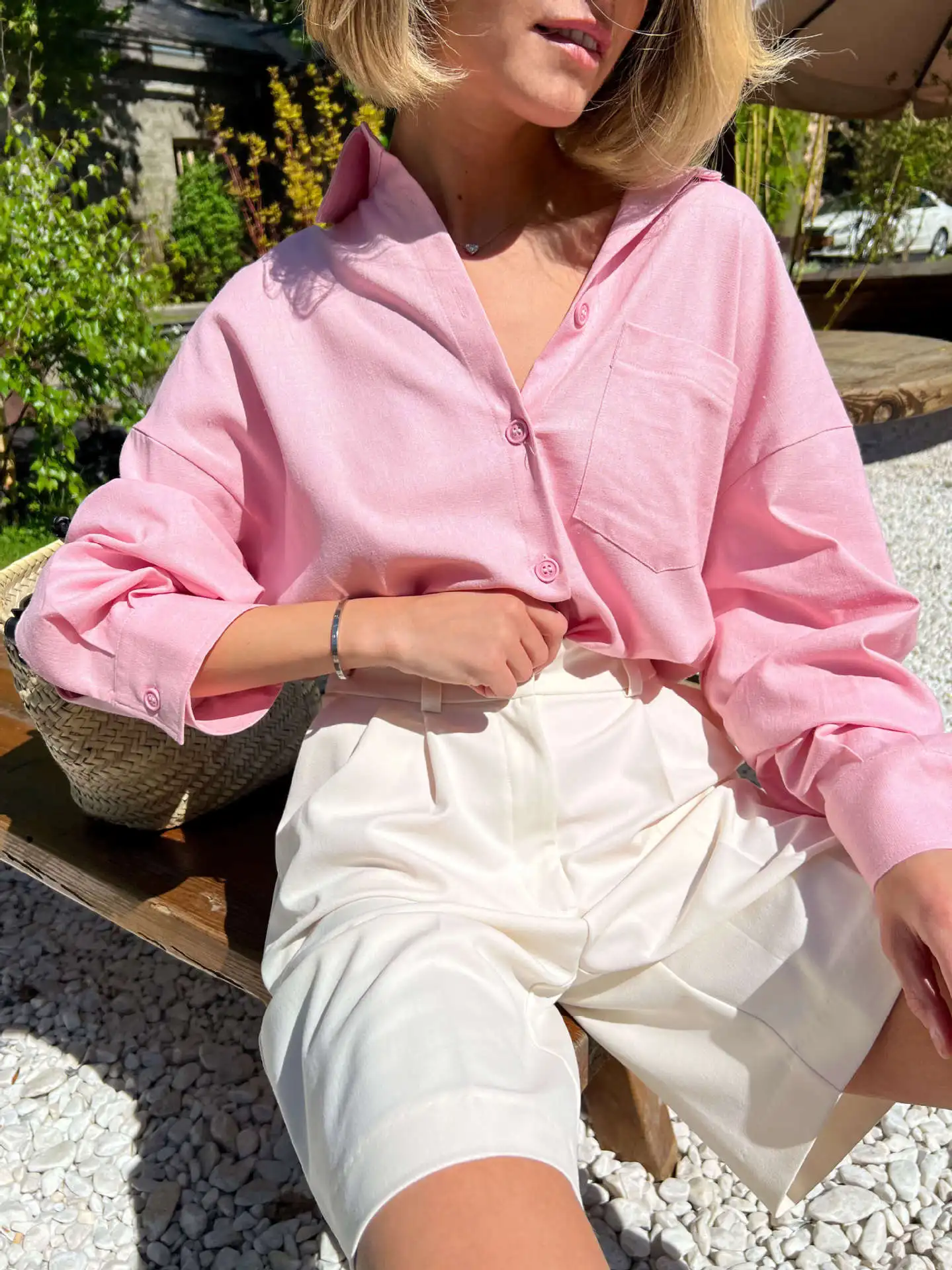 Clara™ - High-waisted summer shorts for women