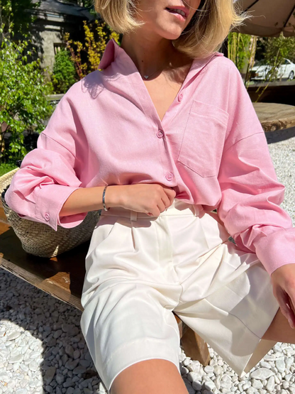 Clara™ - High-waisted summer shorts for women