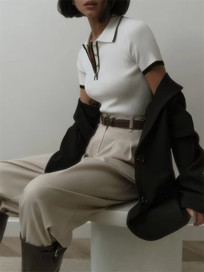 Elaina™ - Knitted loose-fit sweater