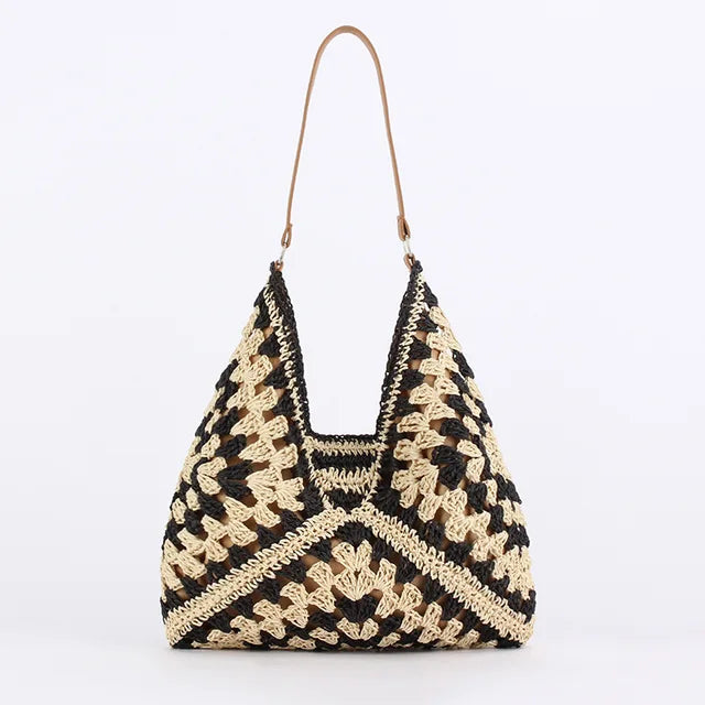 Lena™ | Large straw beach bag