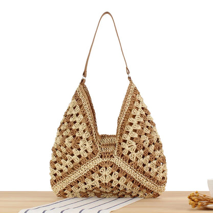 Lena™ | Large straw beach bag