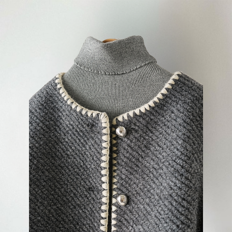 Stylish lightweight knit cardigan for layering 