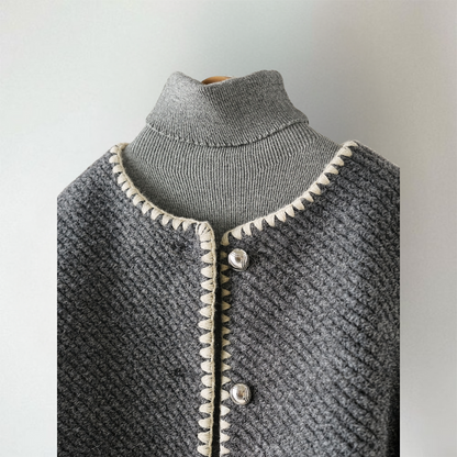 Stylish lightweight knit cardigan for layering 
