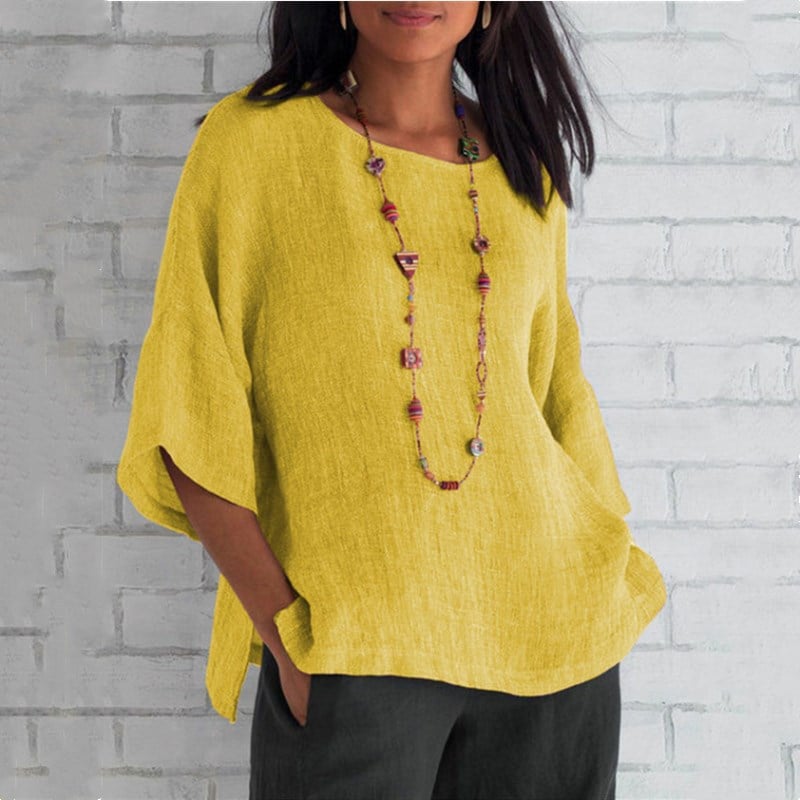Austrena™ Linen Top [Last Day Discount] 