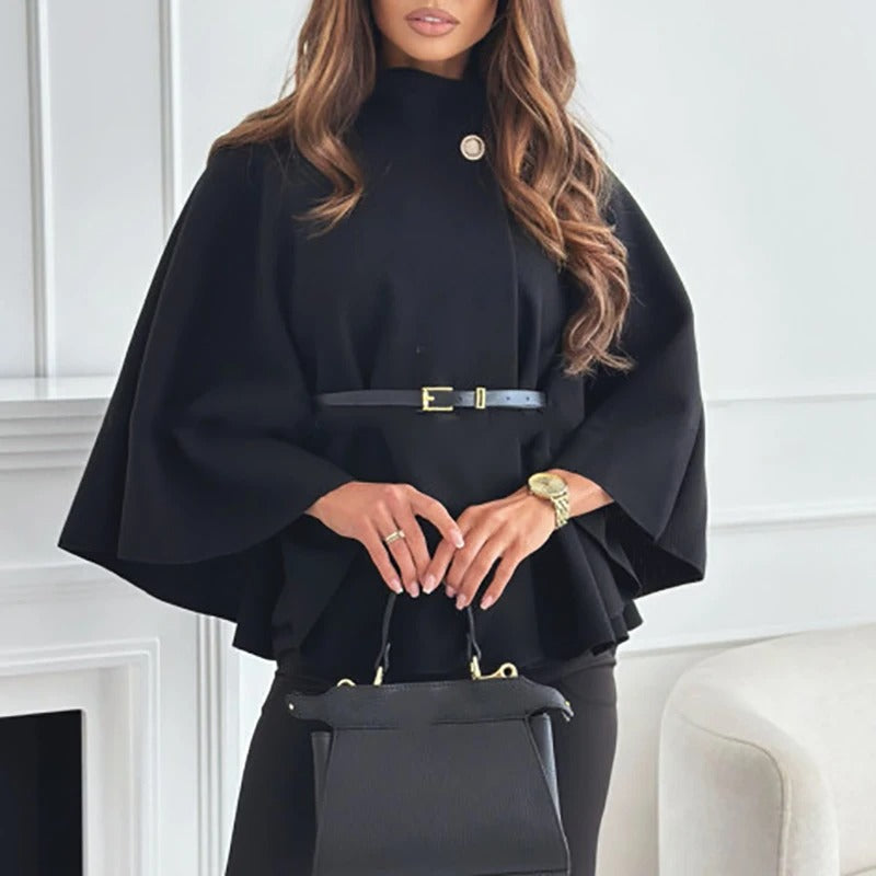Frank™ - Stylish cape with belt