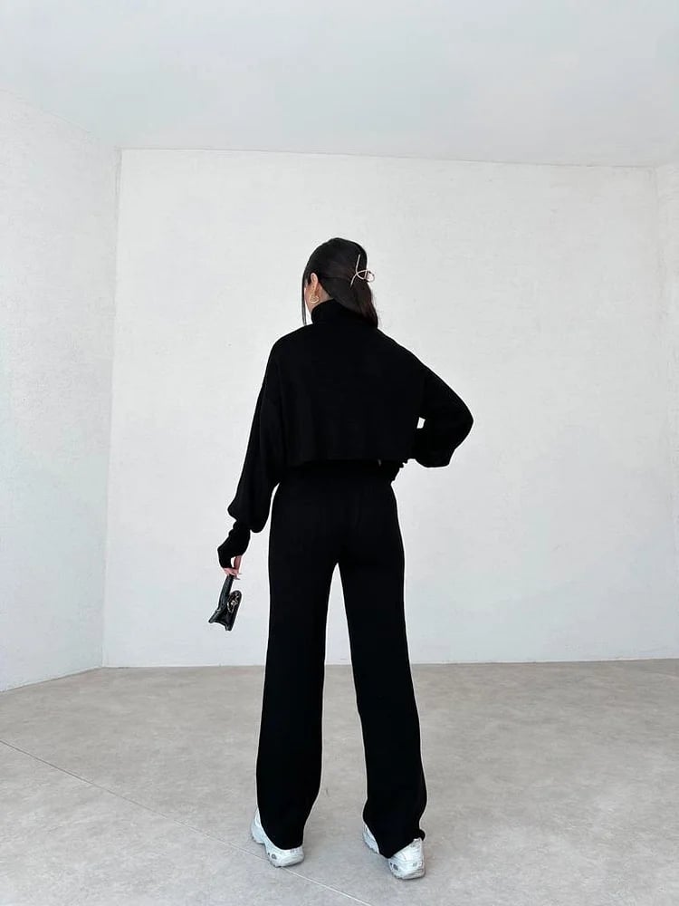 Lory™ - Turtle Knit Suit [Last Day Discount]