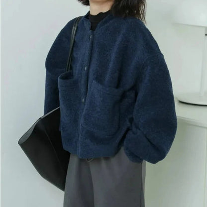 Karla | Fluffy cardigan jacket