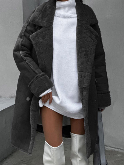 Ella™ - Winter Coat with Lapel [Last Day Discount]